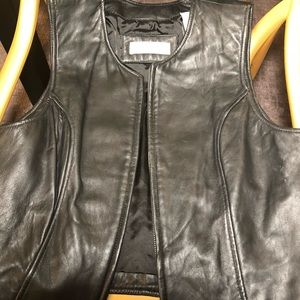 Valerie Stevens Lambskin Vest